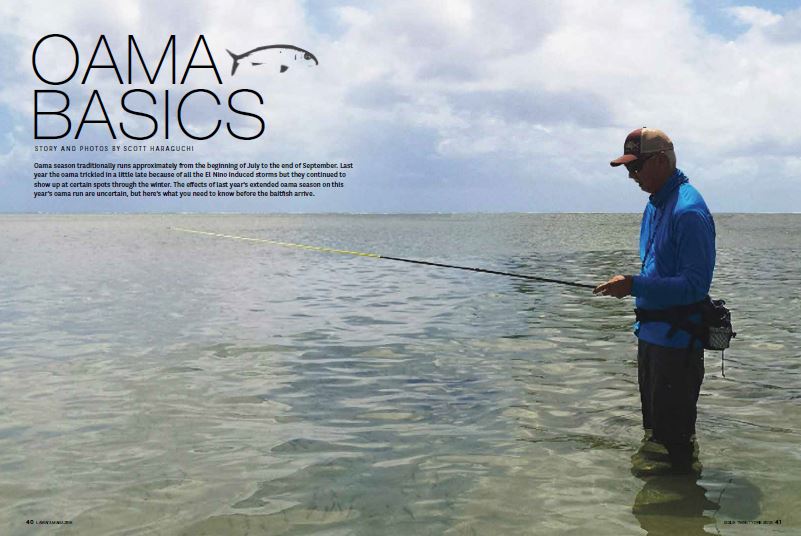 Are you ready for Oama Season? Hawaii Nearshore Fishing